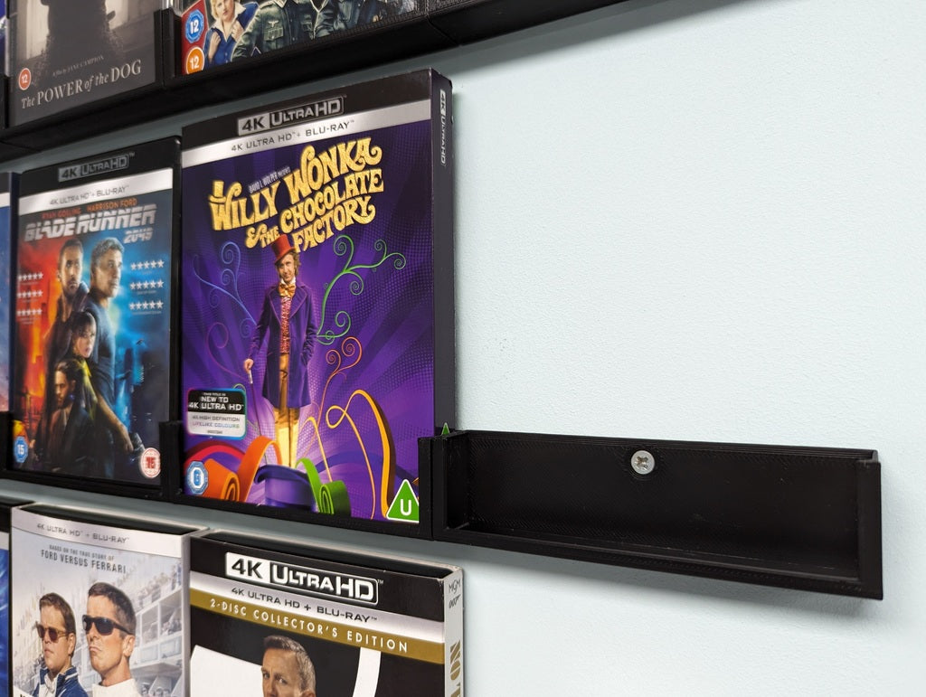 Vægophæng til Blu-ray, DVD, PlayStation og Xbox Etuier