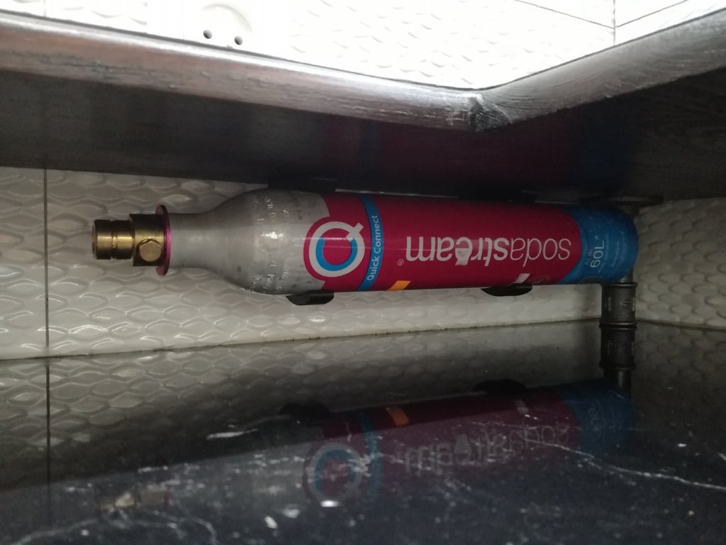 Halterung für Soda Stream CO2-Gasflasche