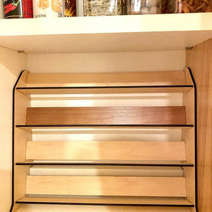 Kompaktes Gewürzregal für den Schrank
