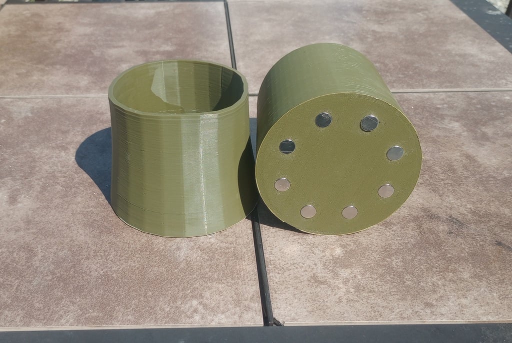Magnetisk Kopholder til Metaloverflader