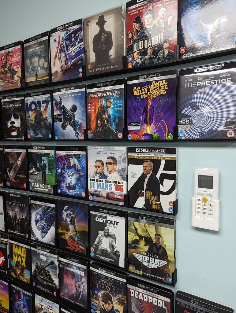 Vægophæng til Blu-ray, DVD, PlayStation og Xbox Etuier