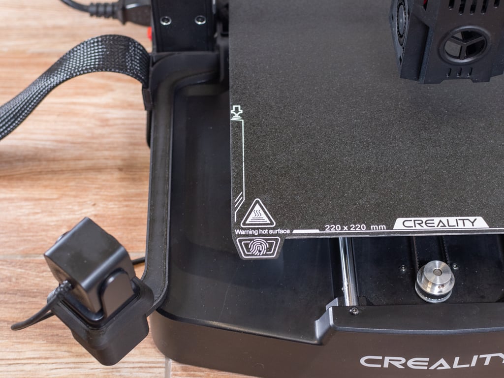 Linke Nebula-Kamerahalterung mit integrierter Kabelklemme für Ender 3 V3 KE