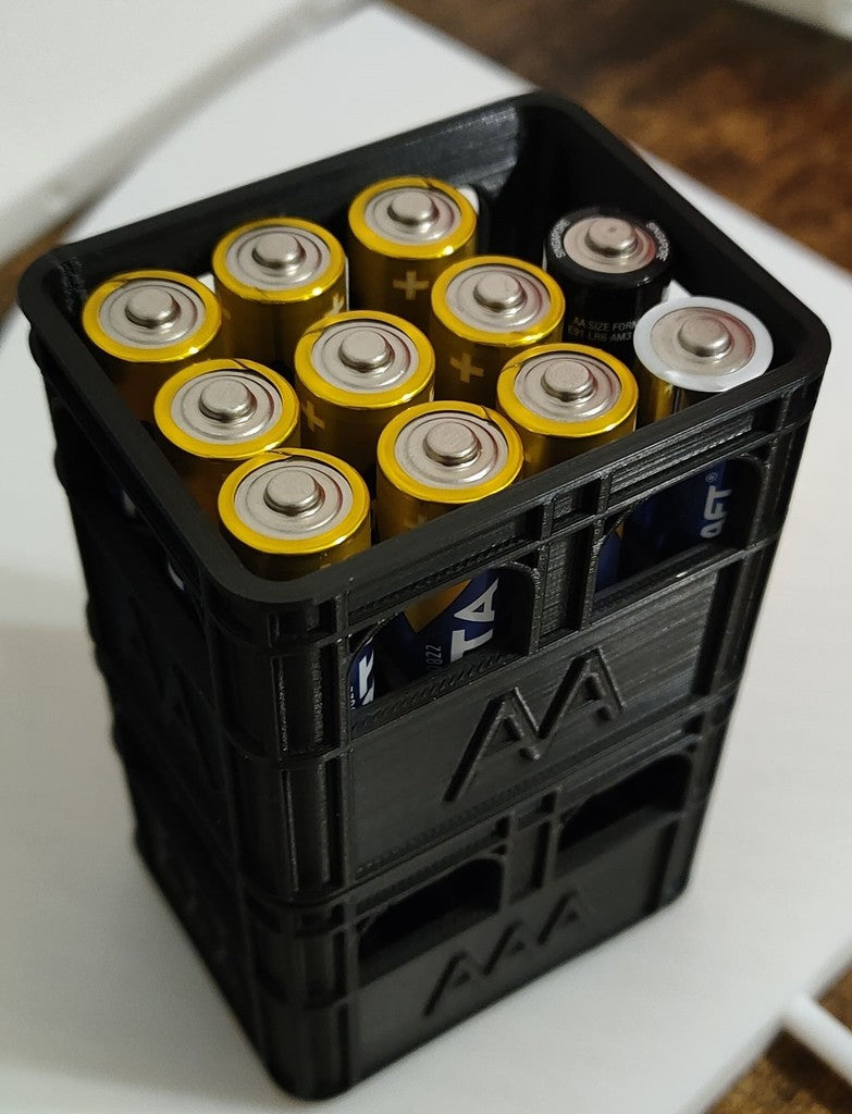 Batteriehalter zum Stapeln