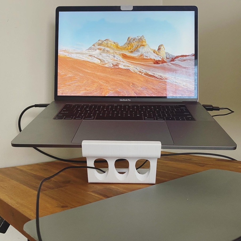 Eleganter MacBook Pro-Ständer mit Laptop-Halterung