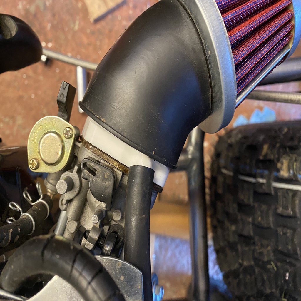 Luftfilteradapter til Honda GX160/200, Predator og Klonmotorer (Opdateret)