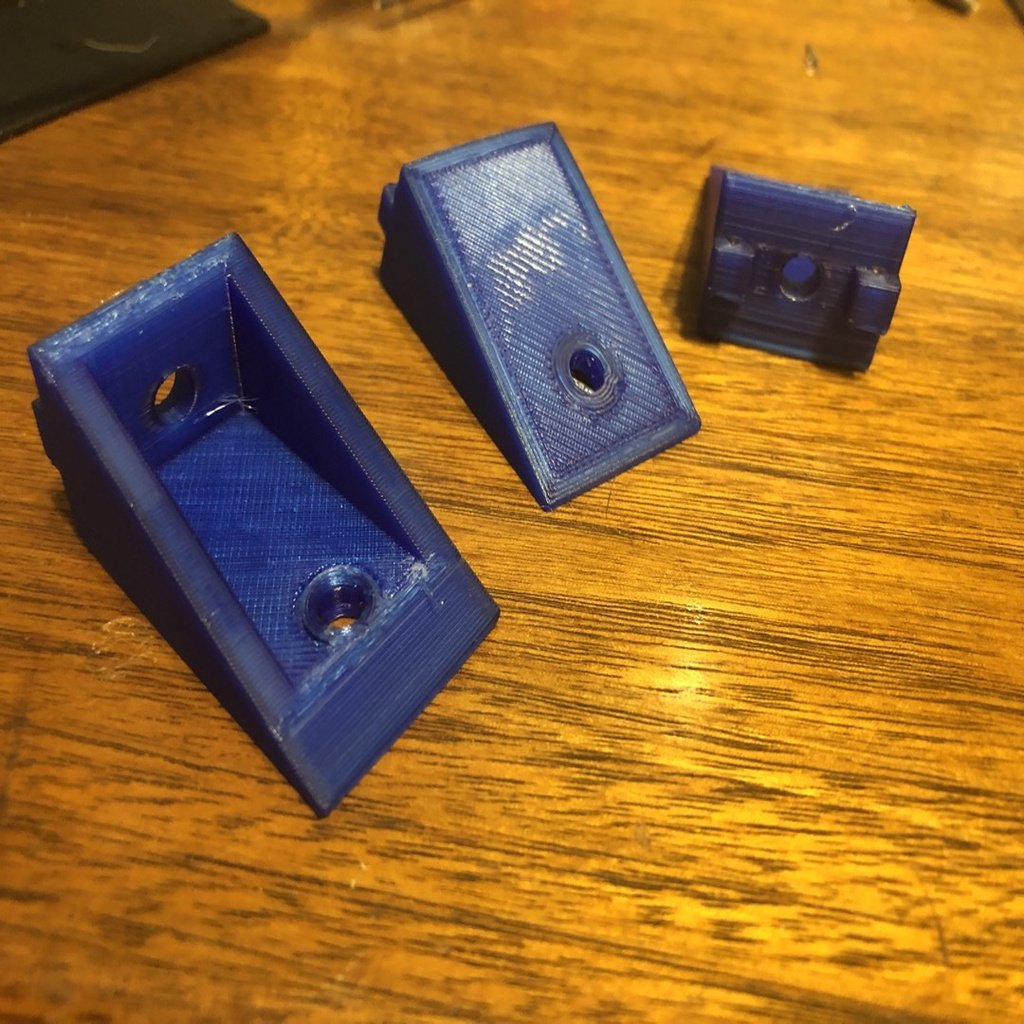 Ender 5 Hintere Montagehalterung für Elektronik und Stromversorgung