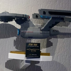 Wandhalterung für BlueBrixx Star Trek Modelle