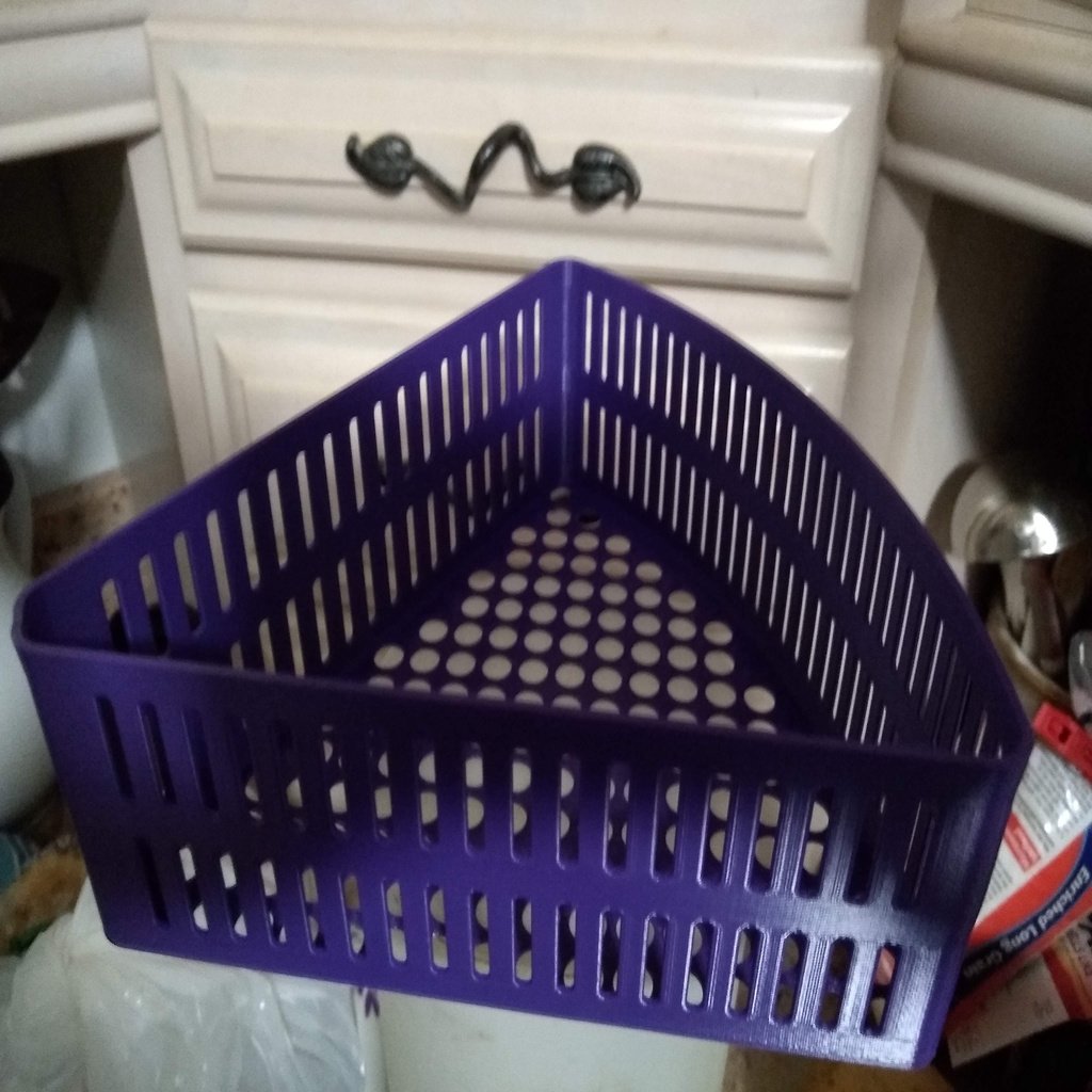 Lazy Susan Kurv til Hjørneskabe