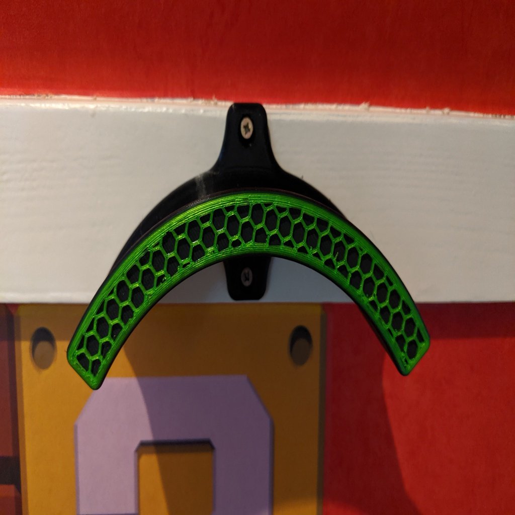 Bred Vægholder til Hovedtelefoner og Headset