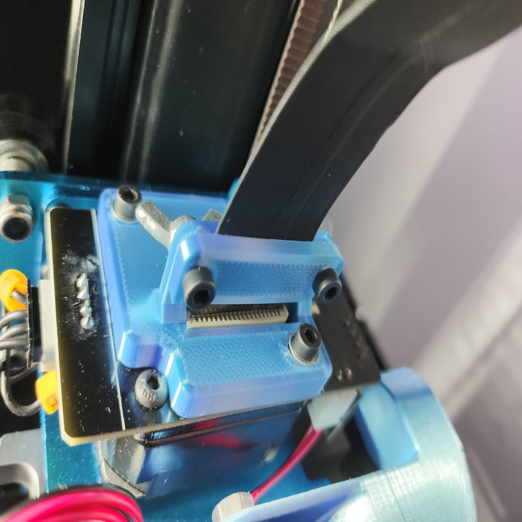 Sidewinder X1 – Extruder-Kabelklemme V2