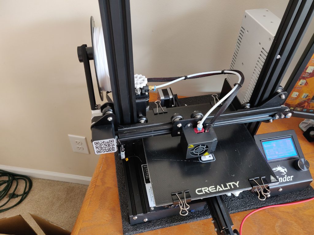 Ender 3 hinterer Spulenhalter (CHEP Redesign)