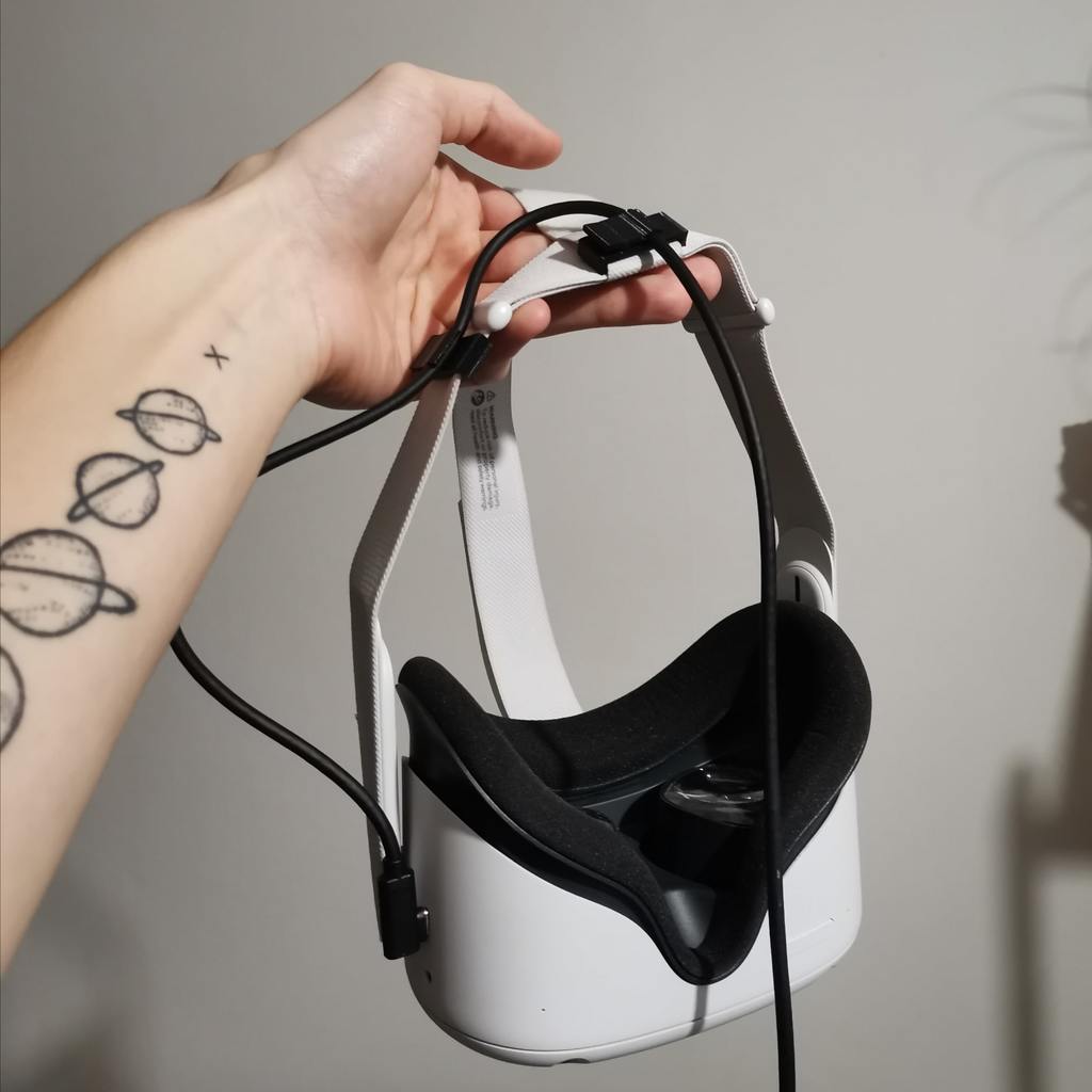 Oculus Quest 2 Kabelclip für Link-Kabel