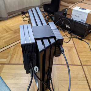 PS4 Pro Vertikale Halterung für PSVR-Prozessor und externe Festplatte