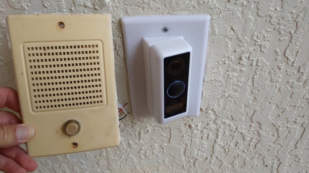 Ubiquiti G4 Dørklokke Vægplade til Nutone