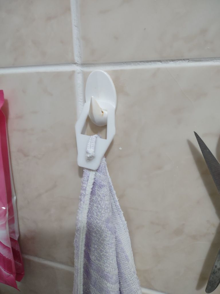 Einfacher Handtuchclip