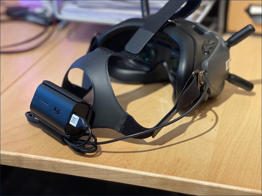 DJI FPV Goggles V2 Batteriehalter