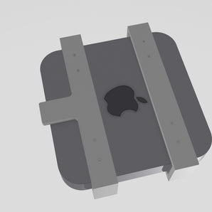 Mac Mini-Halterung für diskrete Montage unter dem Schreibtisch