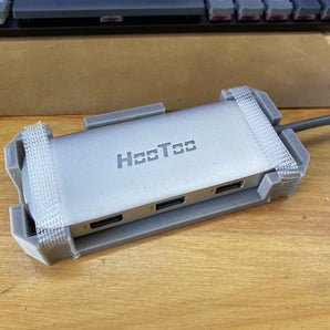 HOOTOO USB-C HT-UC007 Wandhalterung für einen organisierten Schreibtisch