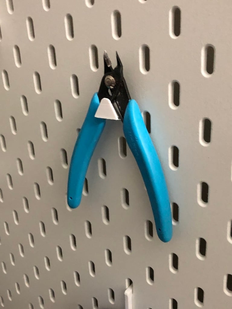 Skadis-Drahtscherenhalter für Ikea Skadis-Wandplatte