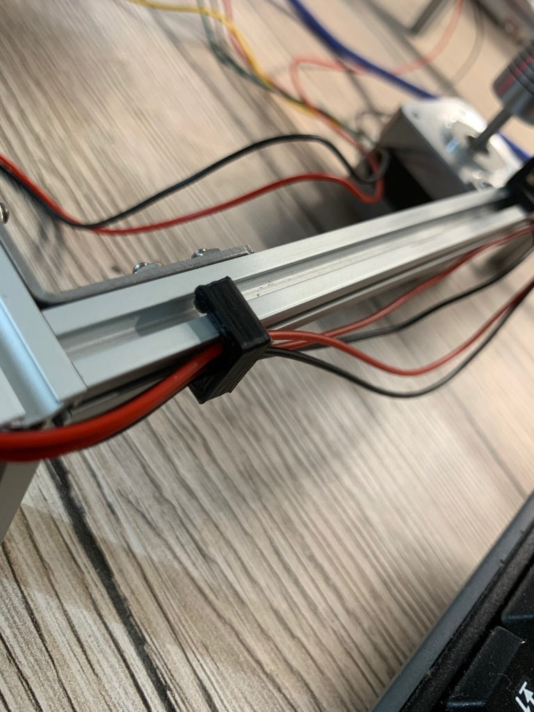 Makerbeam-Klemme für Kabel