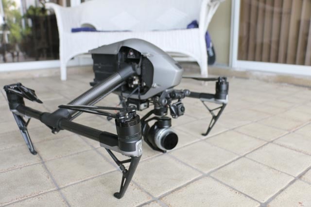 DJI FPV-Kamera- und Lufteinheitsmontage für Inspire 2 – Update 01/2022