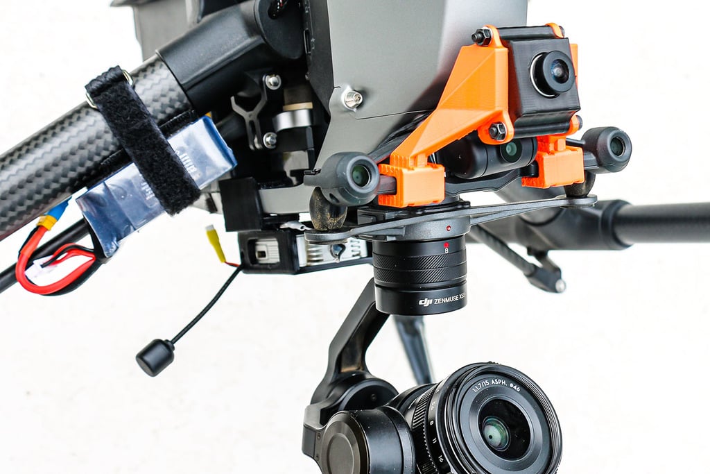 DJI FPV-Kamera- und Lufteinheitsmontage für Inspire 2 – Update 01/2022