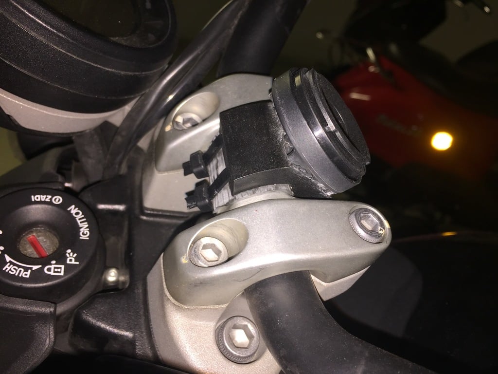 Robust Telefonholder til Motorcykelstyr