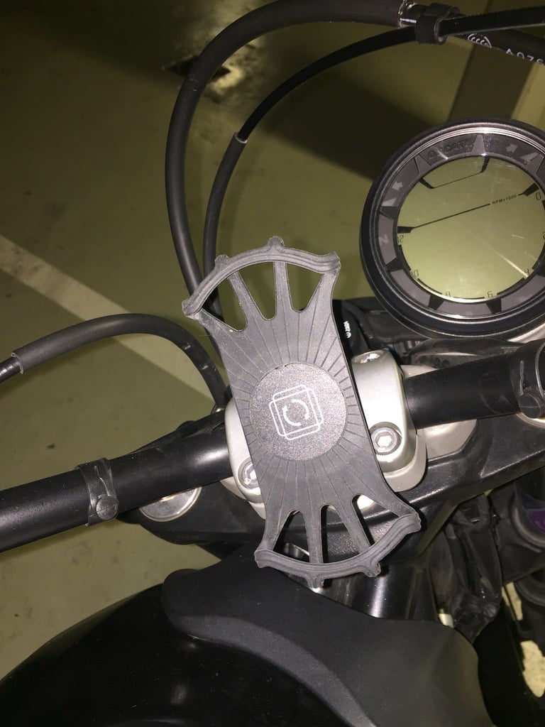 Robust Telefonholder til Motorcykelstyr
