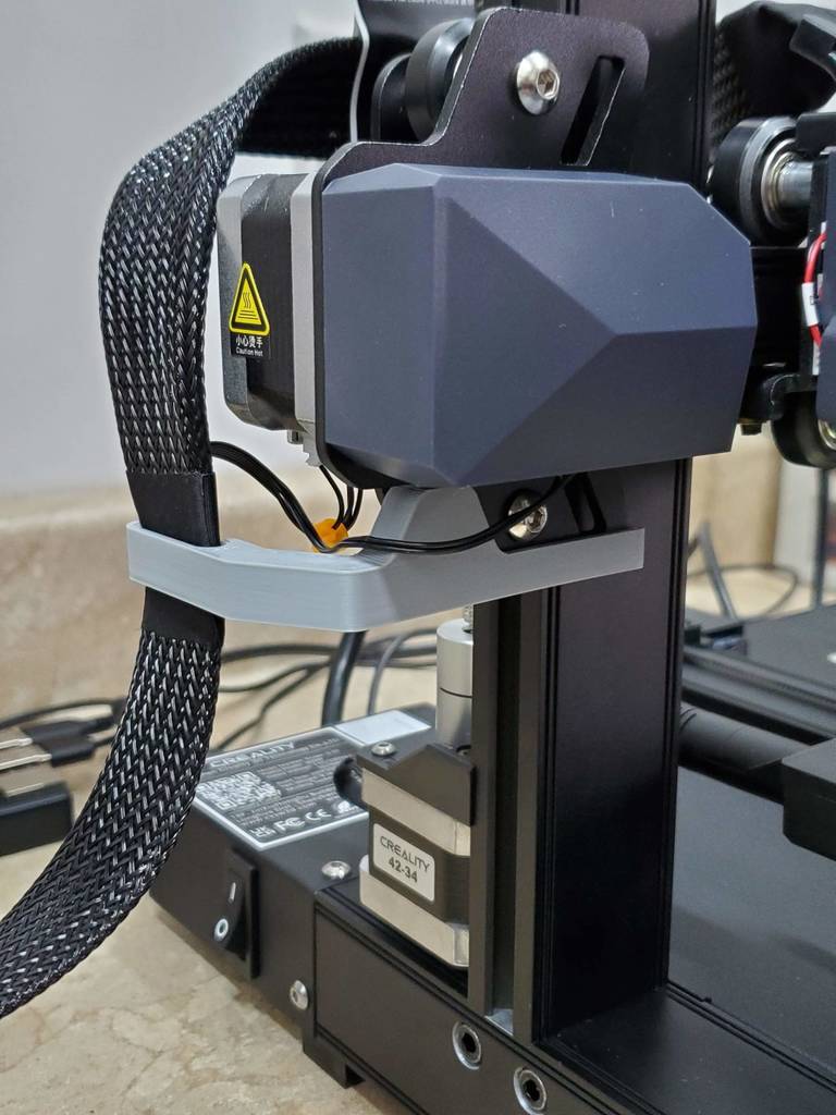 Ender 3 S1 Extruder-Kabelhalter