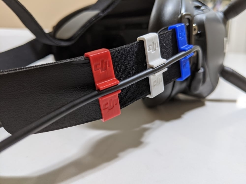 Kabelclip für DJI FPV-Brillen