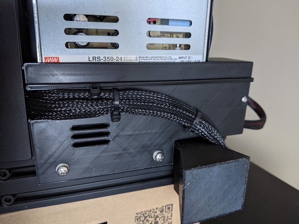Ender 3 V2 Netzteil-Anschlussabdeckung