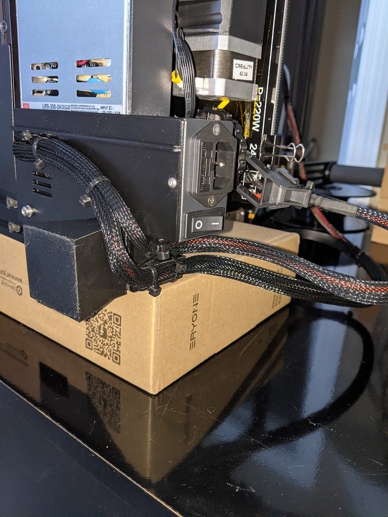 Ender 3 V2 Netzteil-Anschlussabdeckung