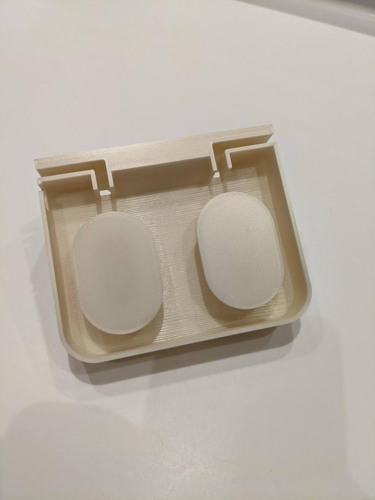 Doppel-Ladestation für elektrische Zahnbürsten von Oral-B mit Saugnapf