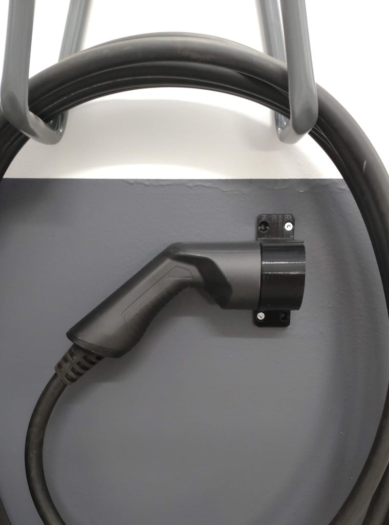 Halter für EV-Ladekabel Typ 2