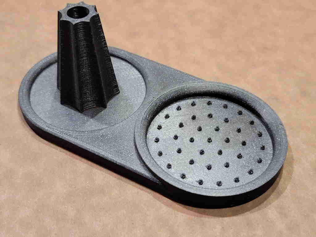 WDT 9-Zinken-Werkzeug plus Tamper-Basis