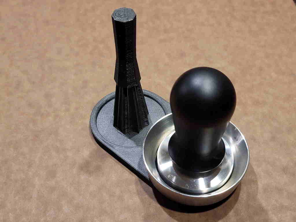 WDT 9-Zinken-Werkzeug plus Tamper-Basis