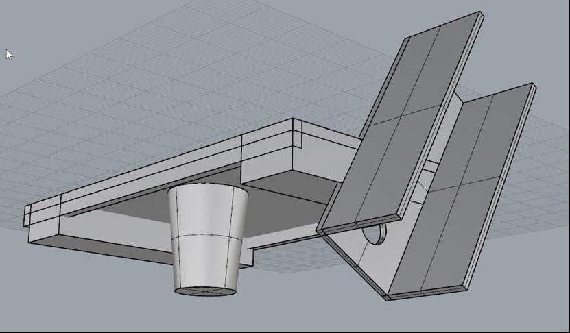 Halterung für Logitech-Schalthebel (G923, G29, G920) am VEVOR-Lenkrad