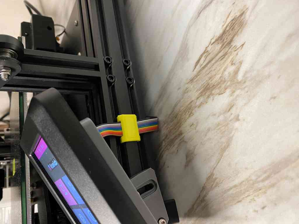 Voxelab Aquila Display-Flachbandkabelclip