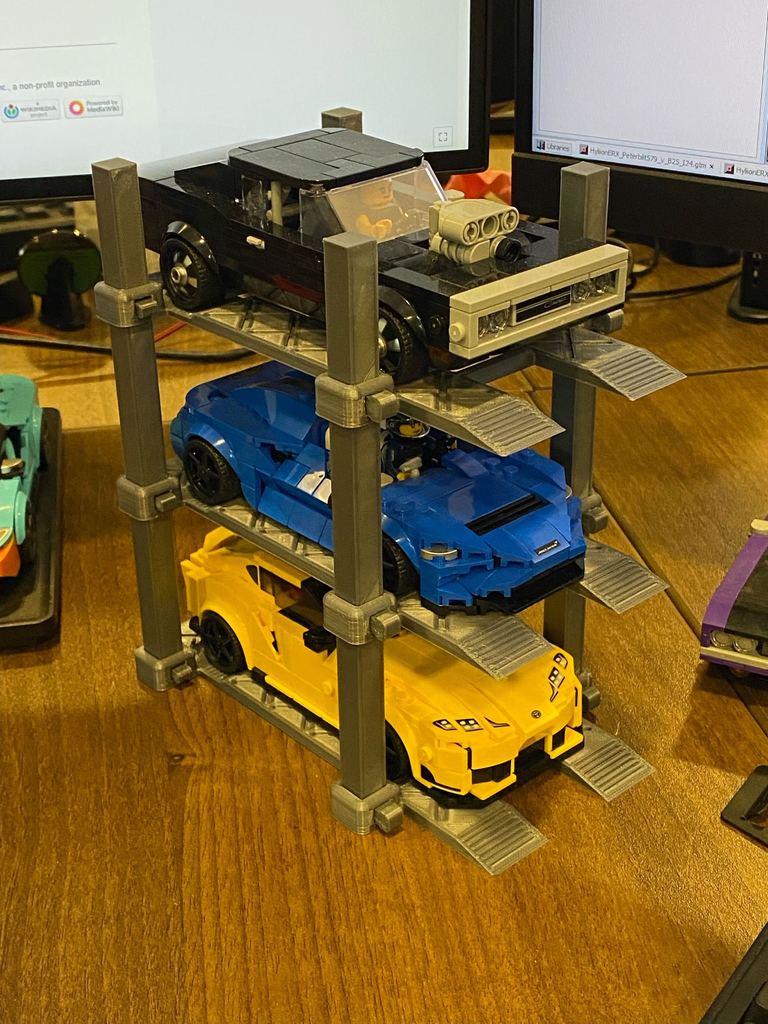 Lego Speed Champions 3-Bils Udstillingsstander