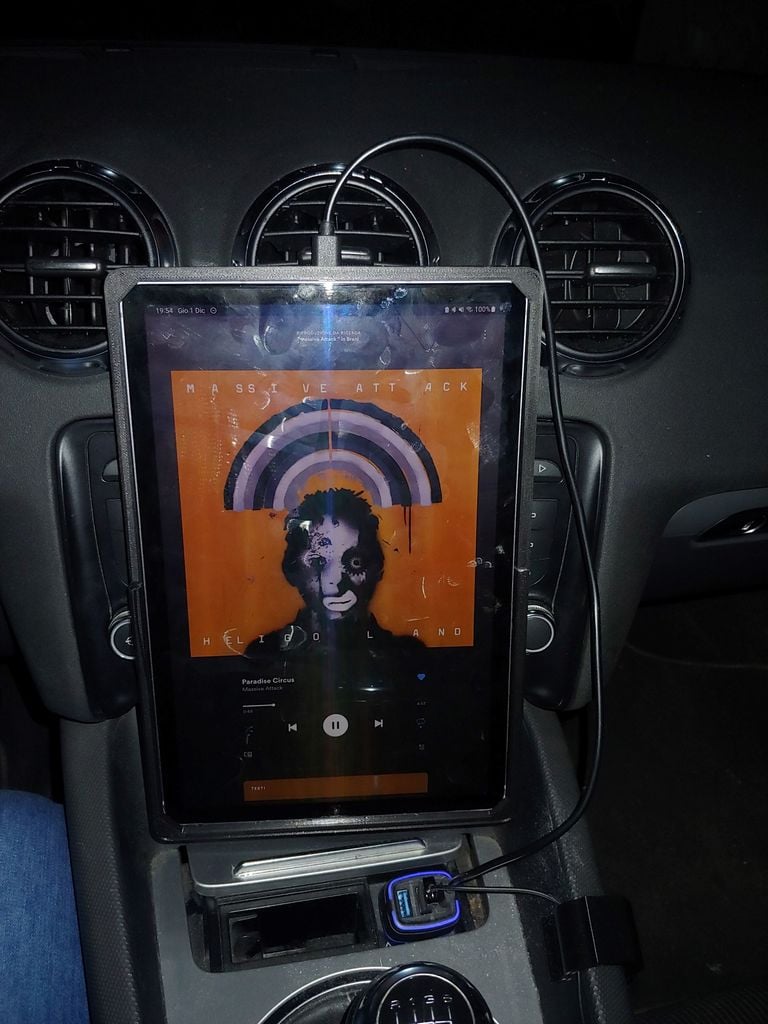 Tablet-Halterung für Audi TT Mk2 (8j) für Samsung Galaxy S6