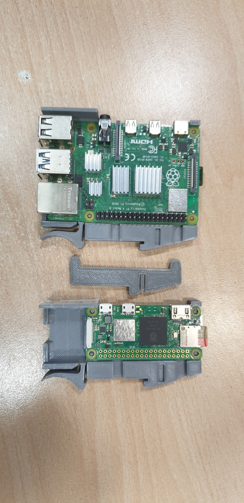 DIN-Schienenhalterung für Raspberry Pi Zero/Zero 2