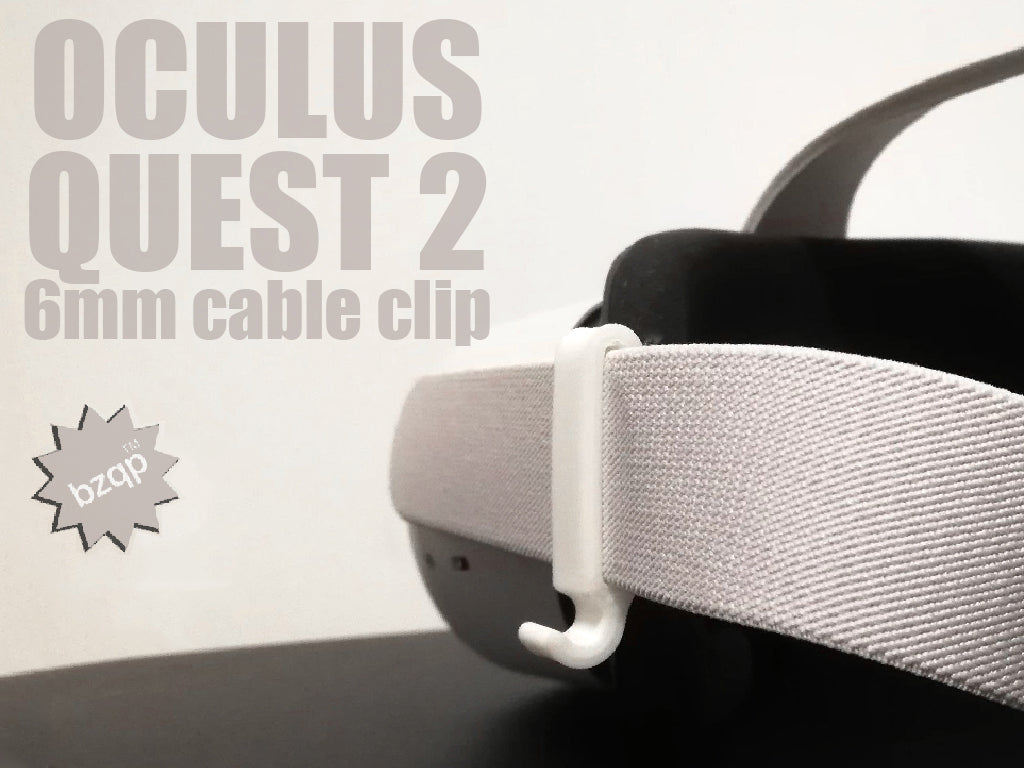 Oculus Quest 2 6-mm-Kabelclip