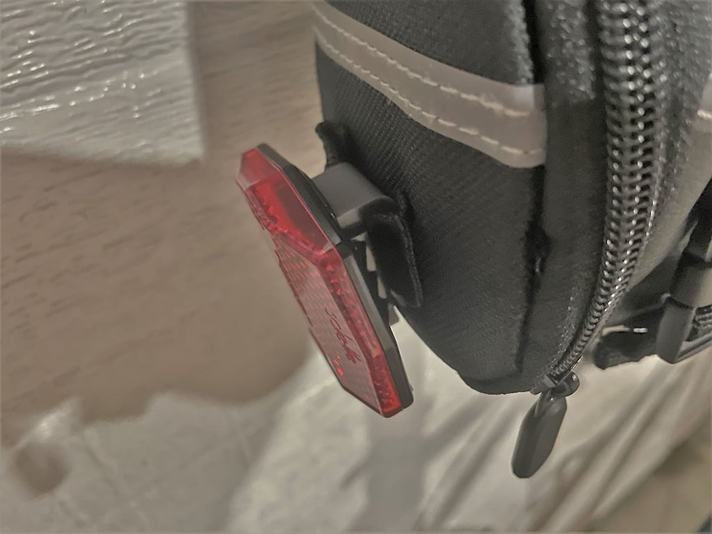 Fahrrad-Reflektor-Clips für Taschen und Satteltaschen