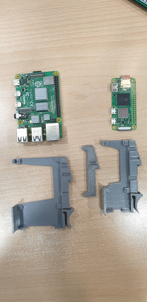 DIN-Schienenhalterung für Raspberry Pi Zero/Zero 2