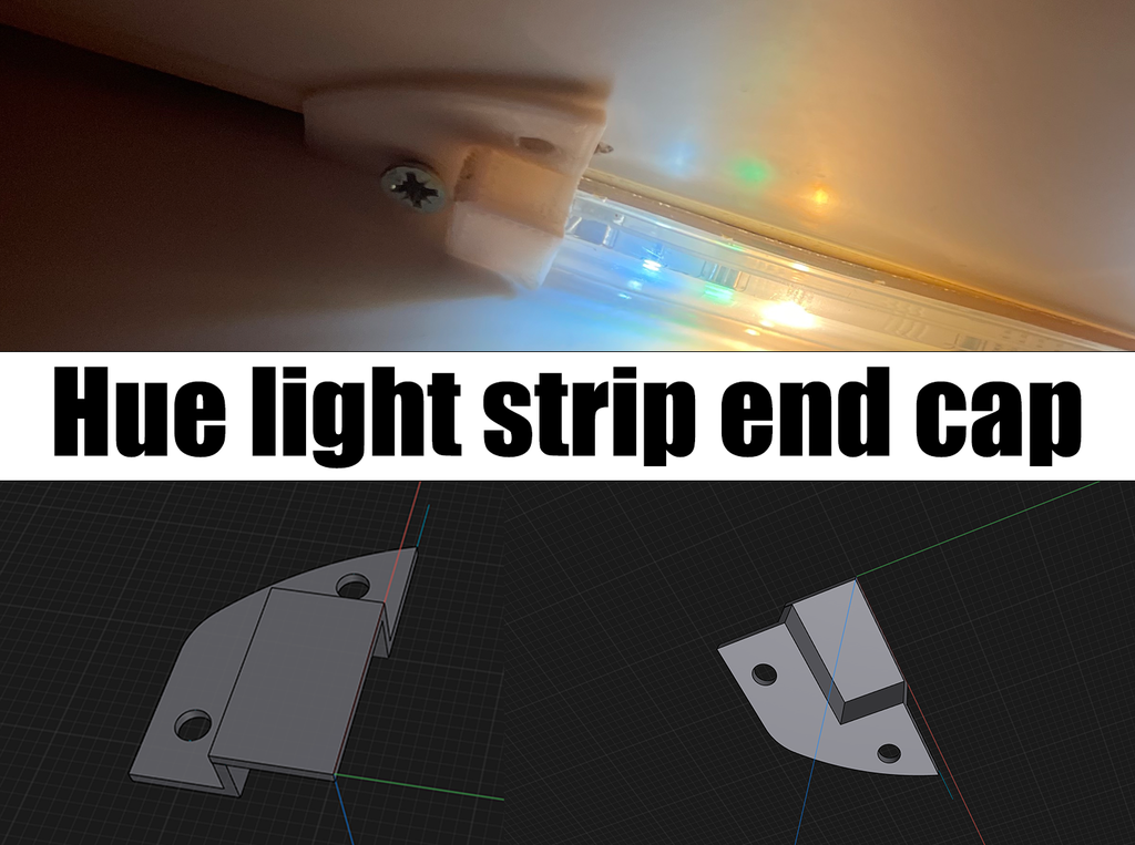 Philips Hue LED-Streifen-Endkappe