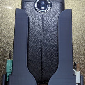 Universelle Telefon-Wandhalterung mit Kabel-Organizer