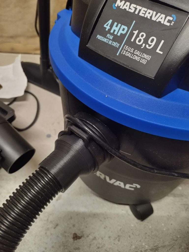 Vakuumslangeadapter til MasterVac (2-1/4" til 1-1/4" Gevind)