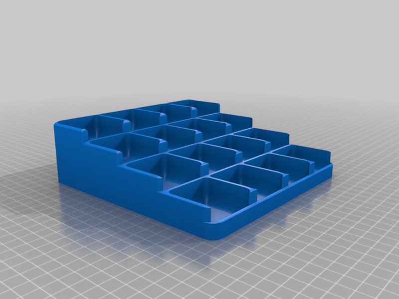 Nagellack-Organizer für 16 Fläschchen
