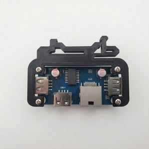 Vertikale DIN-Schienenhalterung für Raspberry Pi Zero und Zero 2 W