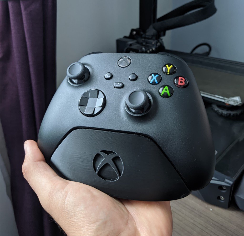 Minimalistischer Xbox-Controller-Ständer mit Xbox-Logo